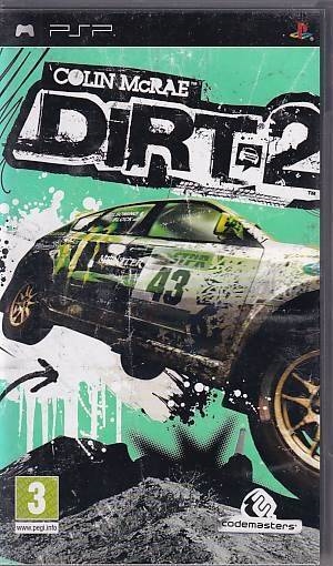Colin McRae DiRT 2 - PSP Spil (Uden manual) (B Grade) (Genbrug)